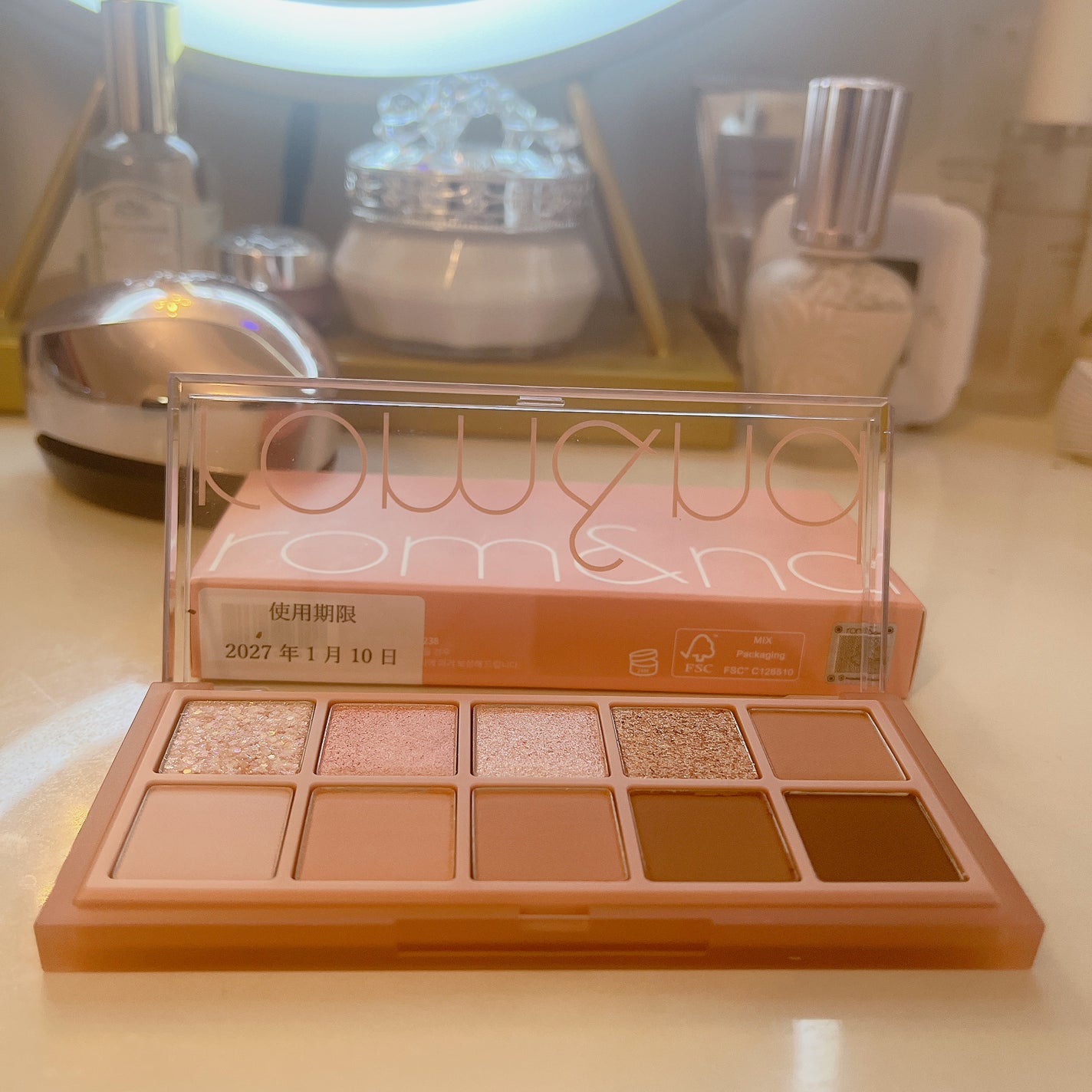 ベターザンパレット/rom&nd/アイシャドウパレットを使ったクチコミ(2枚目)