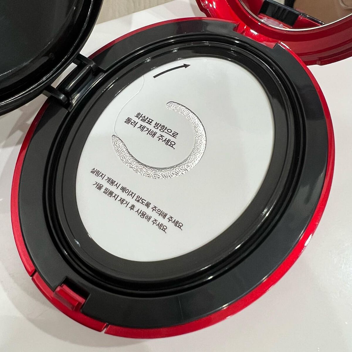 マスク フィット レッド クッション/TIRTIR(ティルティル)/クッションファンデーションを使ったクチコミ(4枚目)