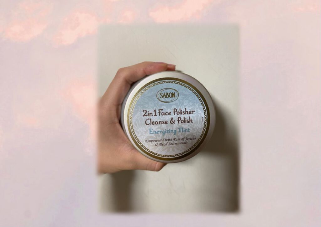 フェイスポリッシャー リフレッシング（ミント）/SABON/スクラブ・ゴマージュを使ったクチコミ（3枚目）