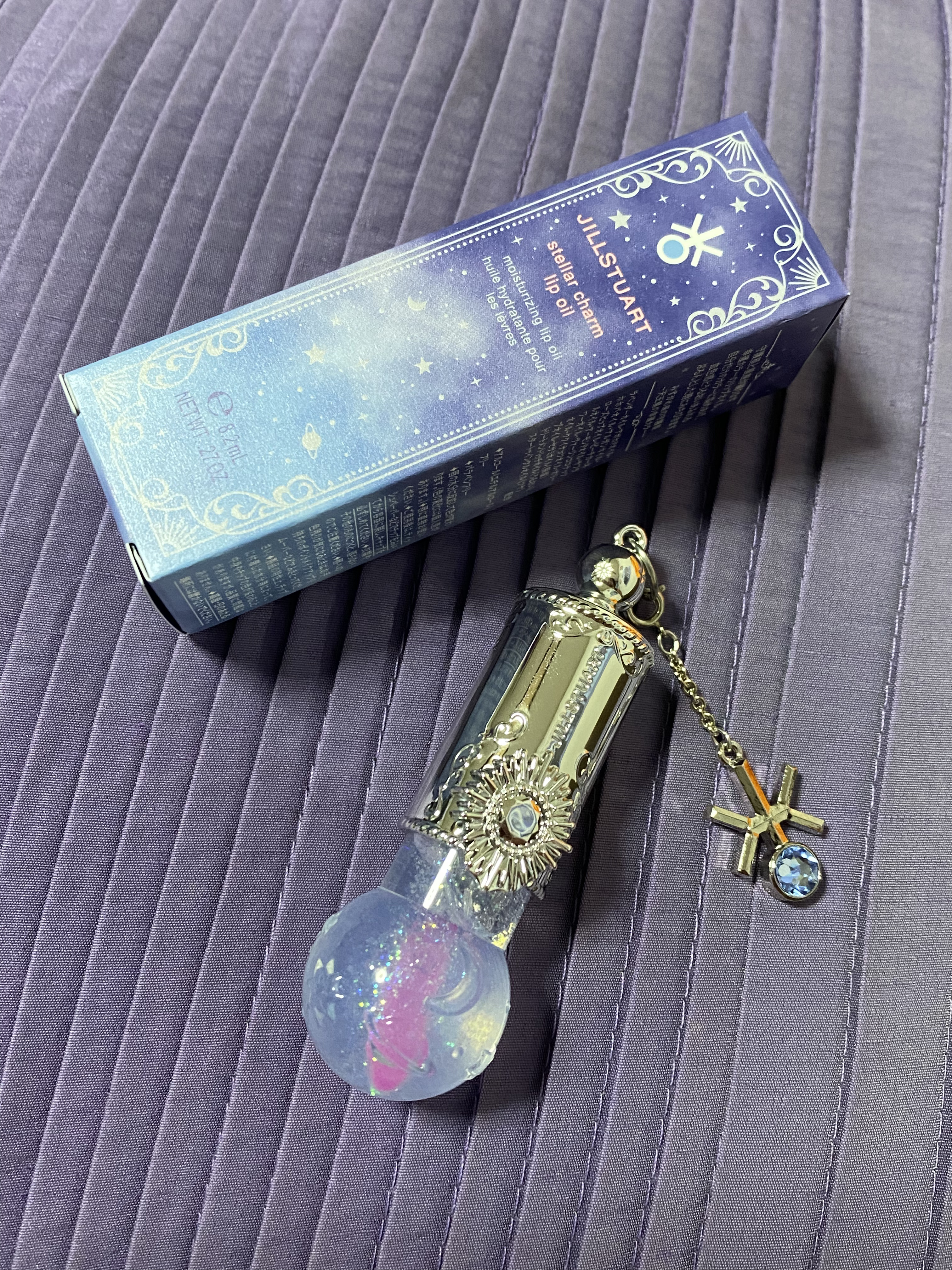 ステラーチャーム　リップオイル 01  ingenious Uranus/JILL STUART/口紅を使ったクチコミ（2枚目）