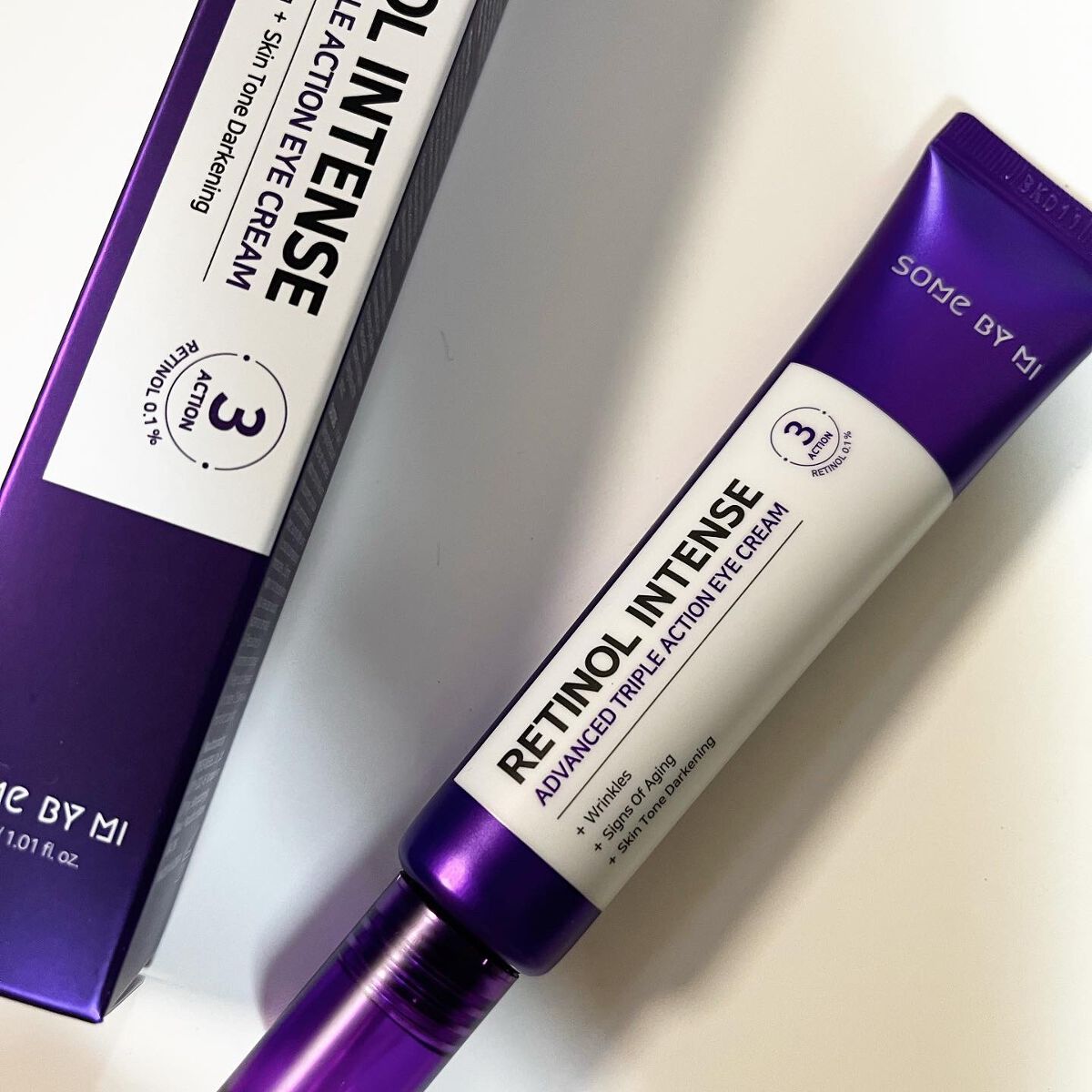 レチノールインテンシブ アドバンスドトリプルアクションアイクリーム/SOME BY MI/アイケア・アイクリームを使ったクチコミ（1枚目）