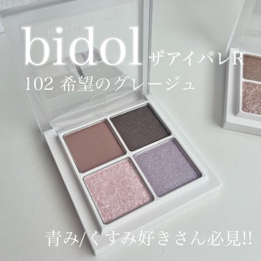 THE アイパレR 102 希望のグレージュ【新】/b idol/アイシャドウパレットを使ったクチコミ（1枚目）