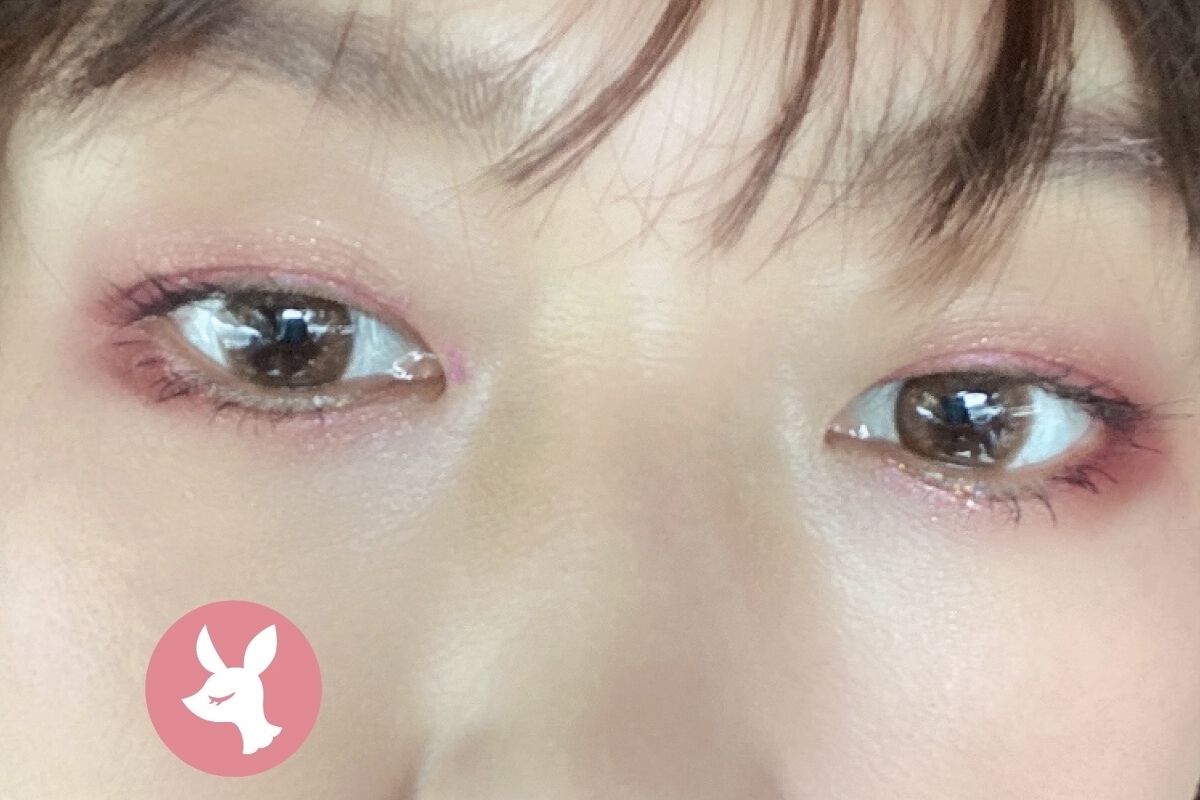 ミゼルエディスムースアイティント 01 ラズベリーティー/スキューズミー/リキッドアイシャドウを使ったクチコミ（3枚目）