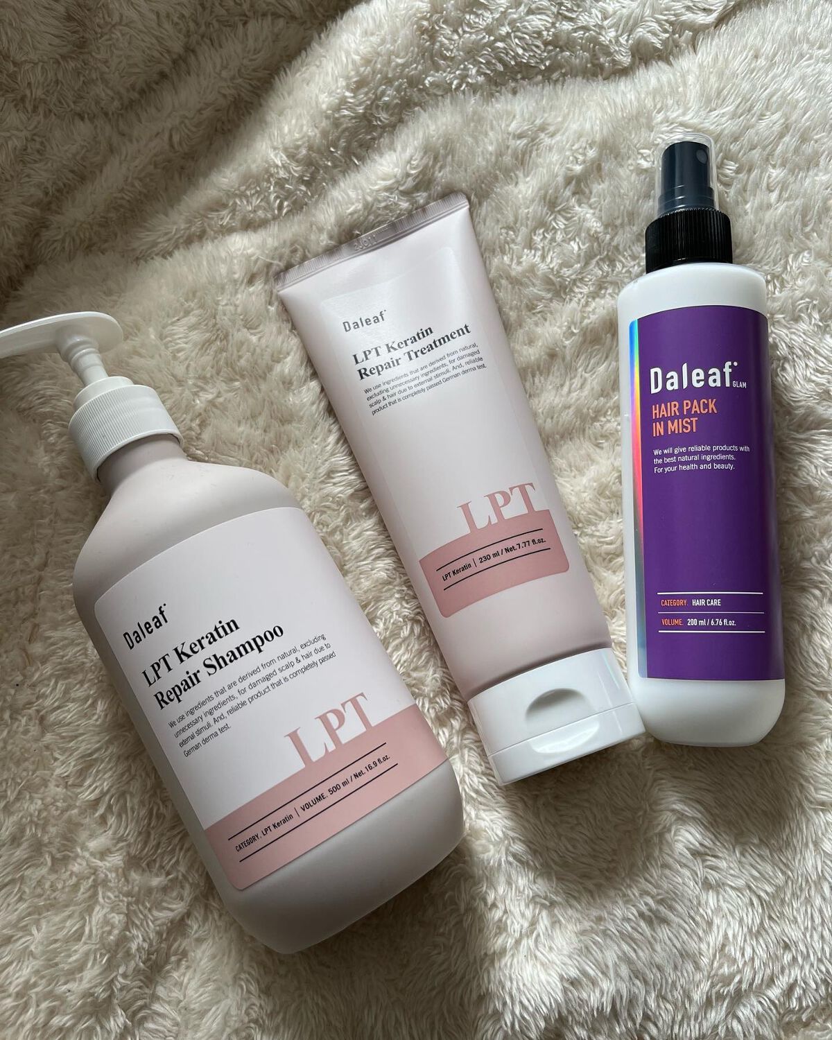 ヘアパック in ミスト/Daleaf/ヘアミルクを使ったクチコミ（3枚目）