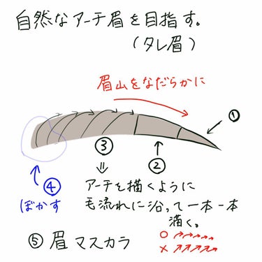 カラーチェンジアイブロウ/キャンメイク/眉マスカラを使ったクチコミ（3枚目）