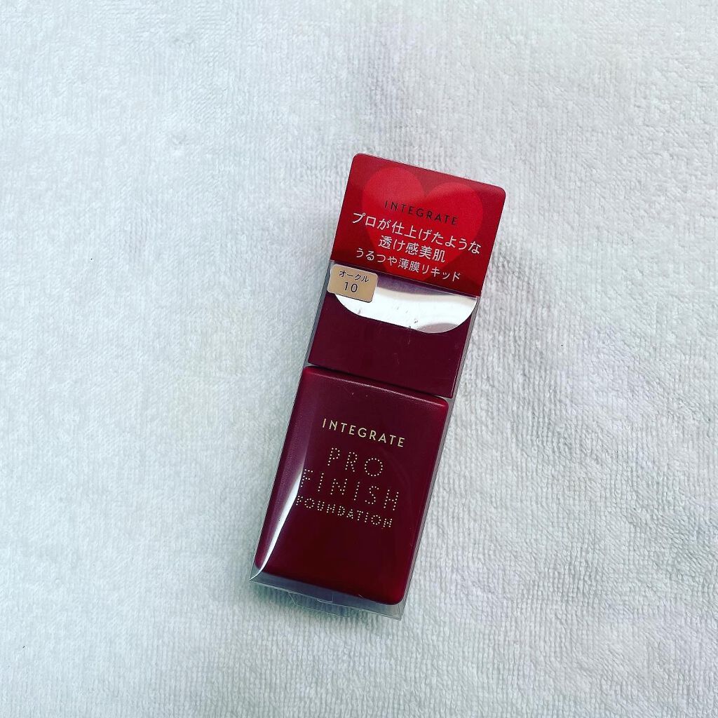 プロフィニッシュリキッド オークル10/インテグレート/リキッドファンデーションを使ったクチコミ（1枚目）