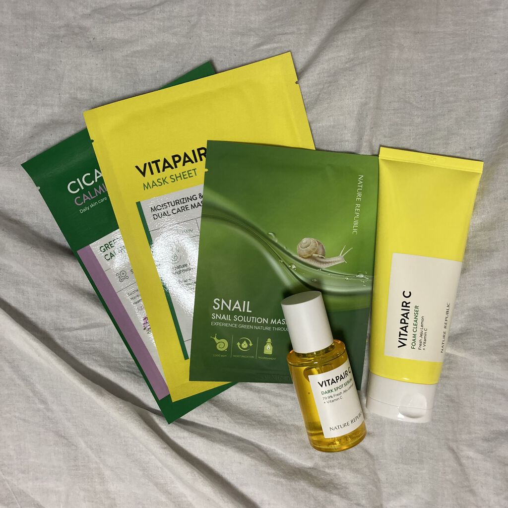 ビタペアＣ クレンジングフォーム/ネイチャーリパブリック/洗顔フォームを使ったクチコミ（1枚目）