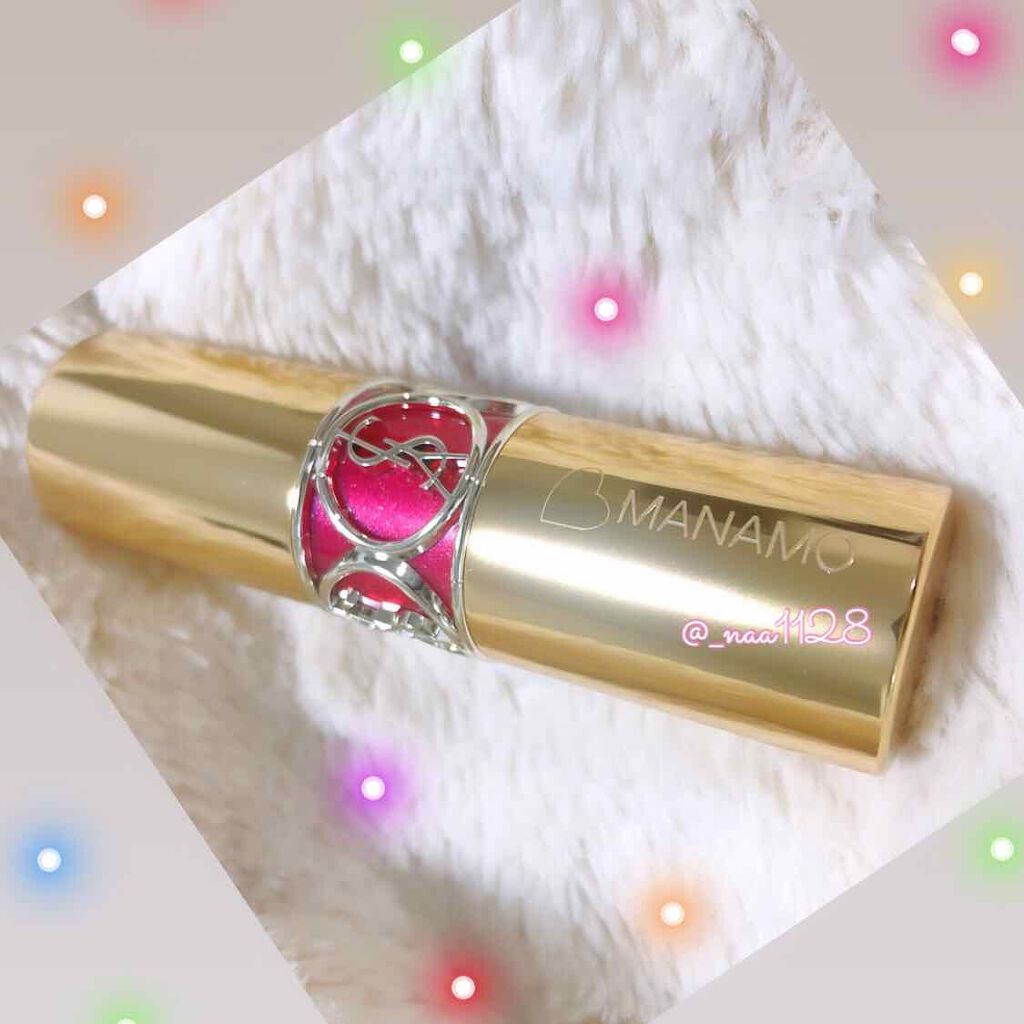 ルージュ ヴォリュプテ シャイン/YVES SAINT LAURENT BEAUTE/口紅を使ったクチコミ（3枚目）