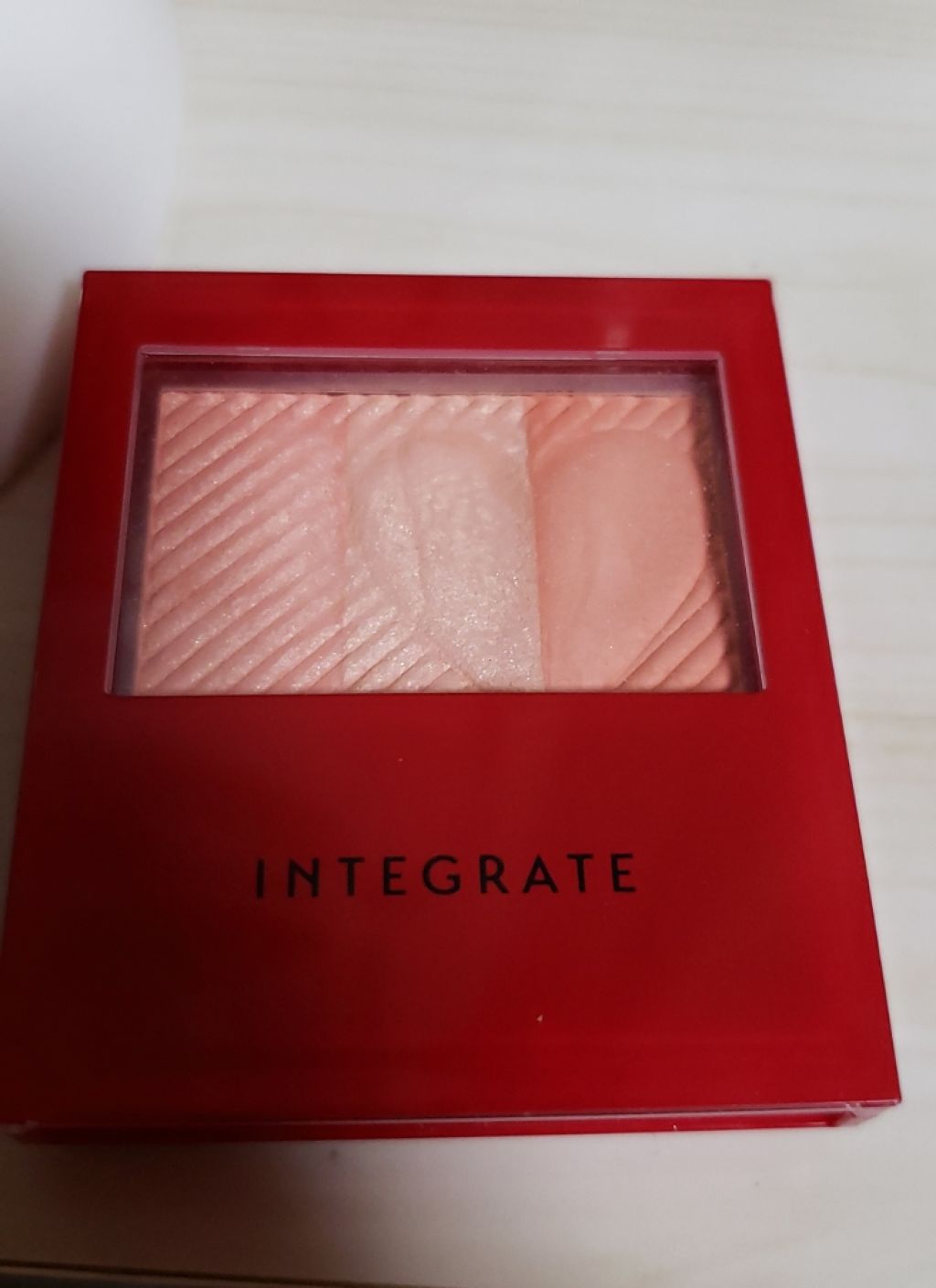 チーク カラー(ブラシ付)/ちふれ/パウダーチークを使ったクチコミ(3枚目)