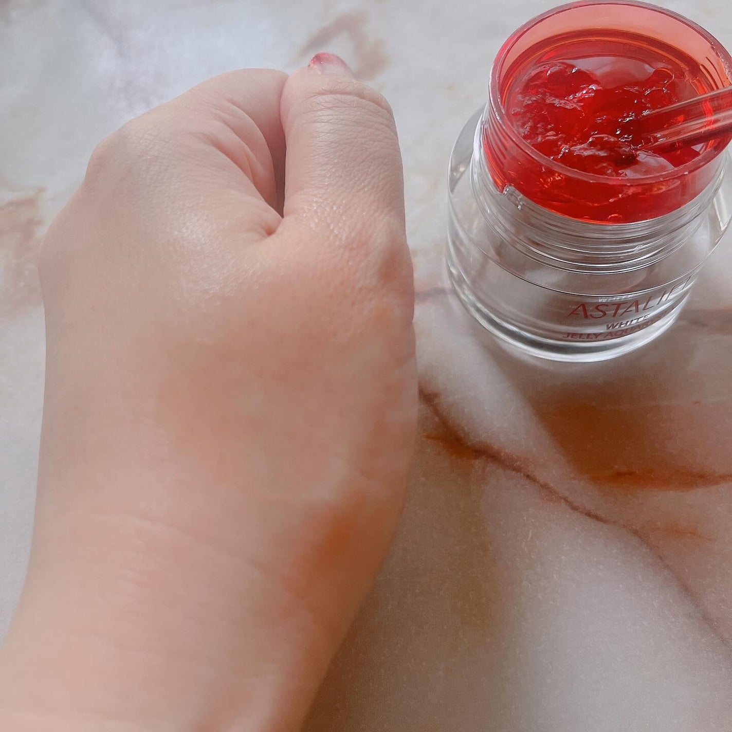 アスタリフト ホワイト ジェリー アクアリスタ/アスタリフト/美容液を使ったクチコミ(5枚目)