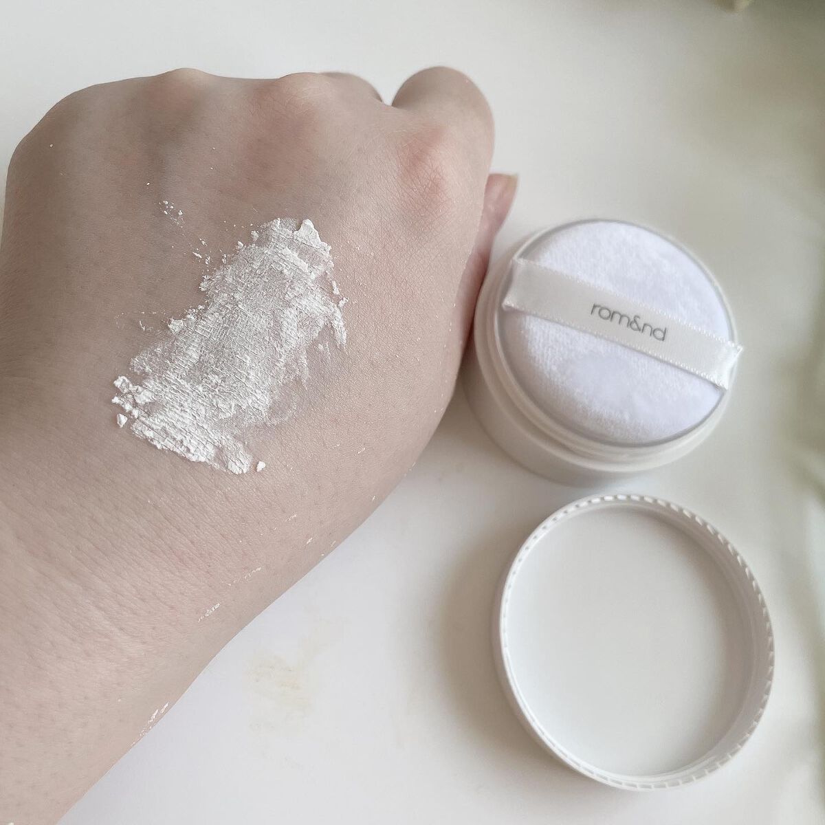 バックミートーンアップクリーム/rom&nd/化粧下地を使ったクチコミ(5枚目)