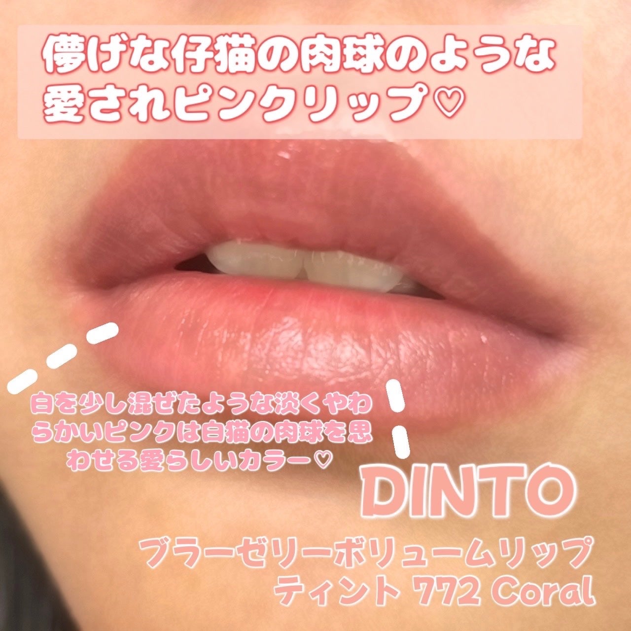 (ル・シャ ボテコレクション)ブラーゼリーボリュームリップティント/Dinto/リップティントを使ったクチコミ(1枚目)