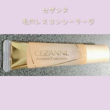 毛穴レスコンシーラー/CEZANNE/クリームコンシーラーを使ったクチコミ（1枚目）