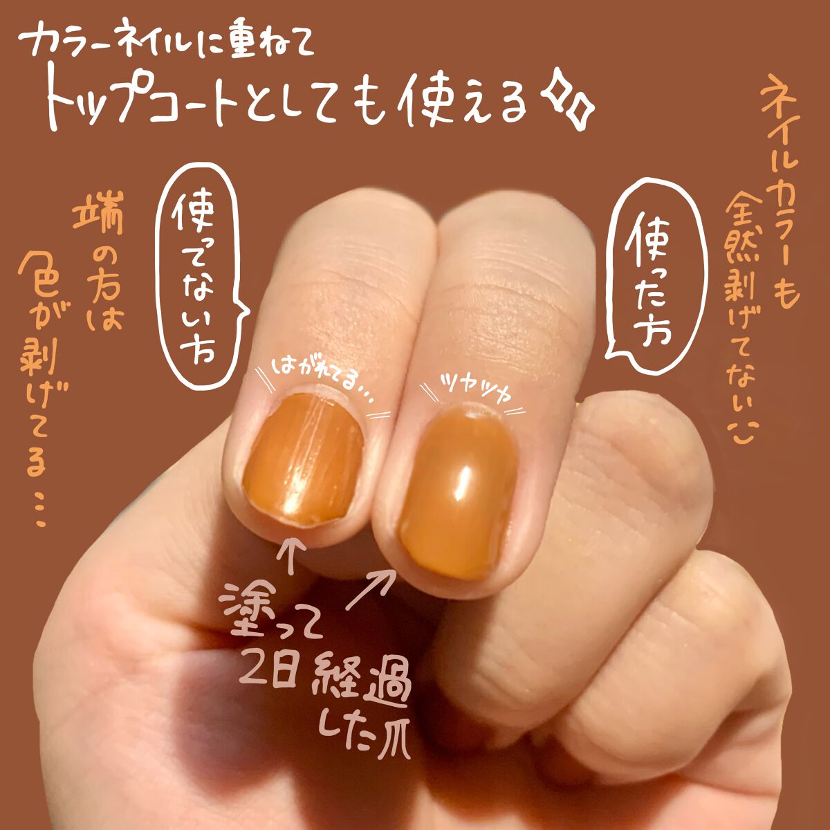 自爪補強コート/デュカート/ネイルベースコートを使ったクチコミ（3枚目）