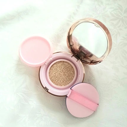 ピンクティーツリーカバーアップグロウクッション/APLIN/クッションファンデーションを使ったクチコミ(2枚目)