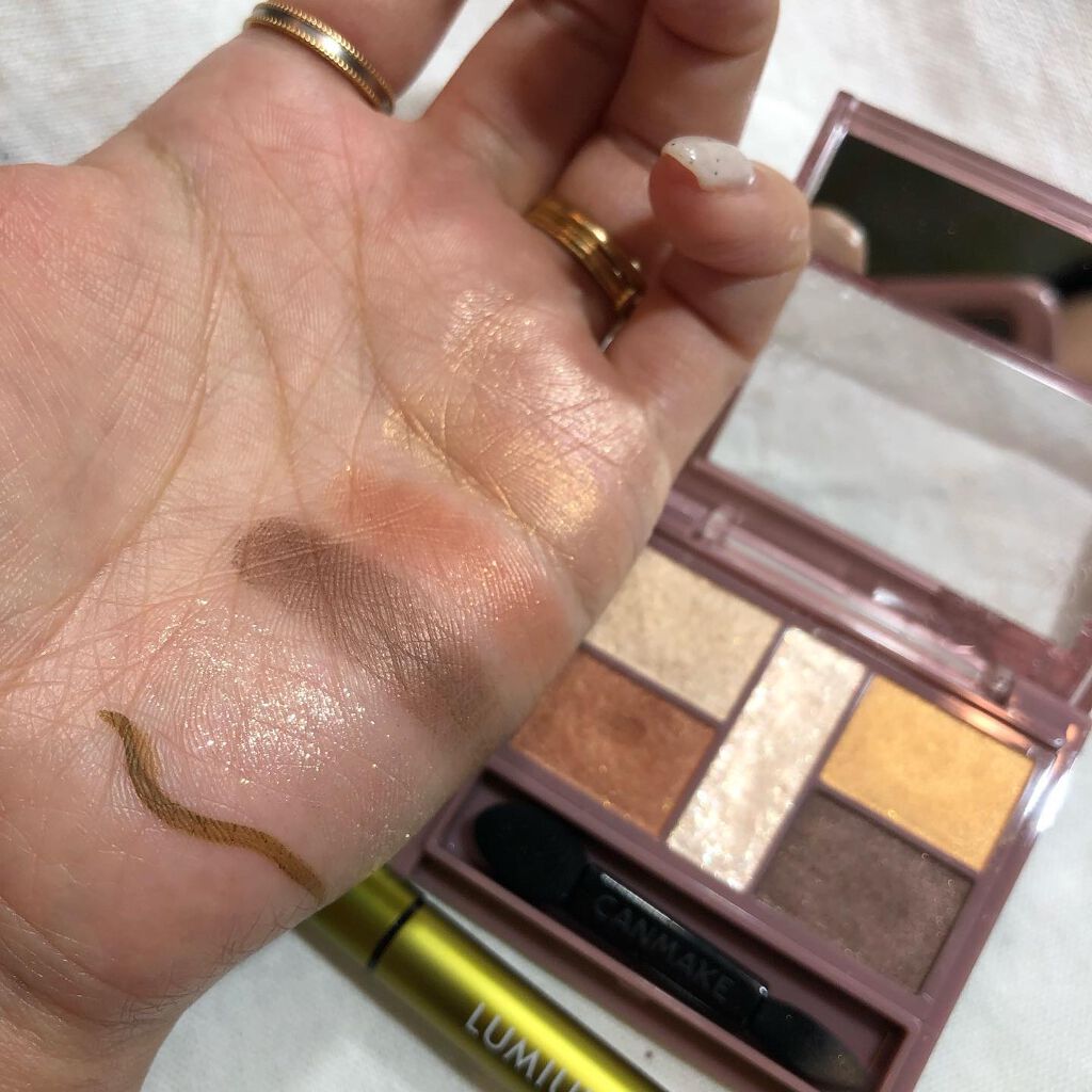 パーフェクトスタイリストアイズ/キャンメイク/アイシャドウパレットを使ったクチコミ(5枚目)