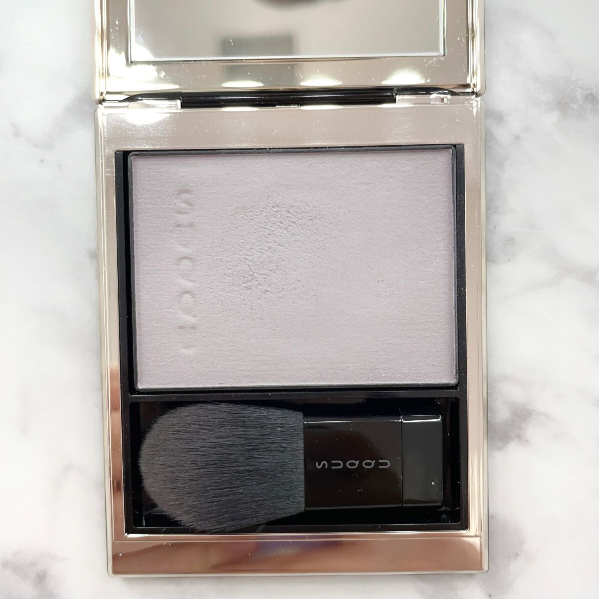 メルティング パウダー ブラッシュ/SUQQU/パウダーチークを使ったクチコミ(2枚目)