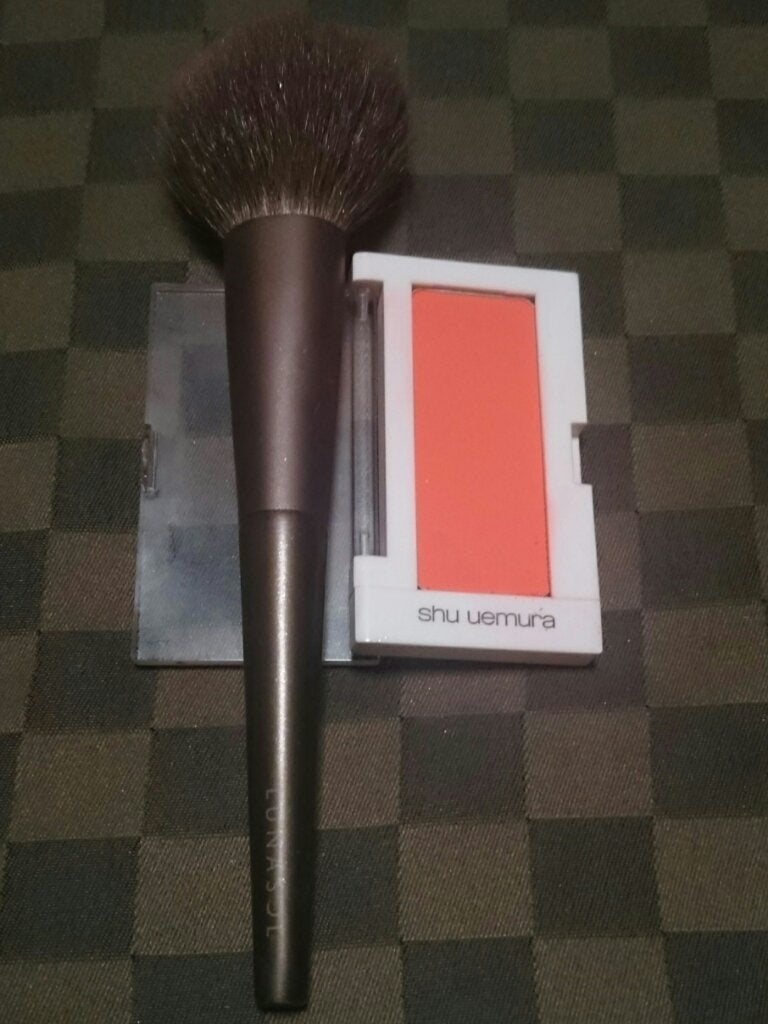 チークブラシ N/LUNASOL/メイクブラシを使ったクチコミ(1枚目)