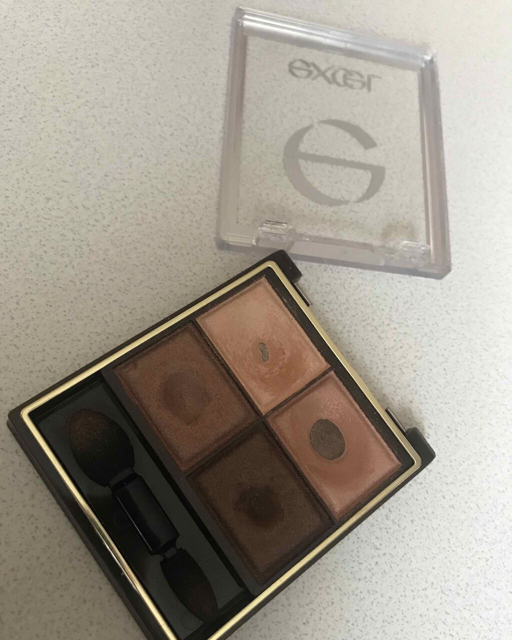 スキニーリッチシャドウ/excel/アイシャドウパレットを使ったクチコミ（3枚目）
