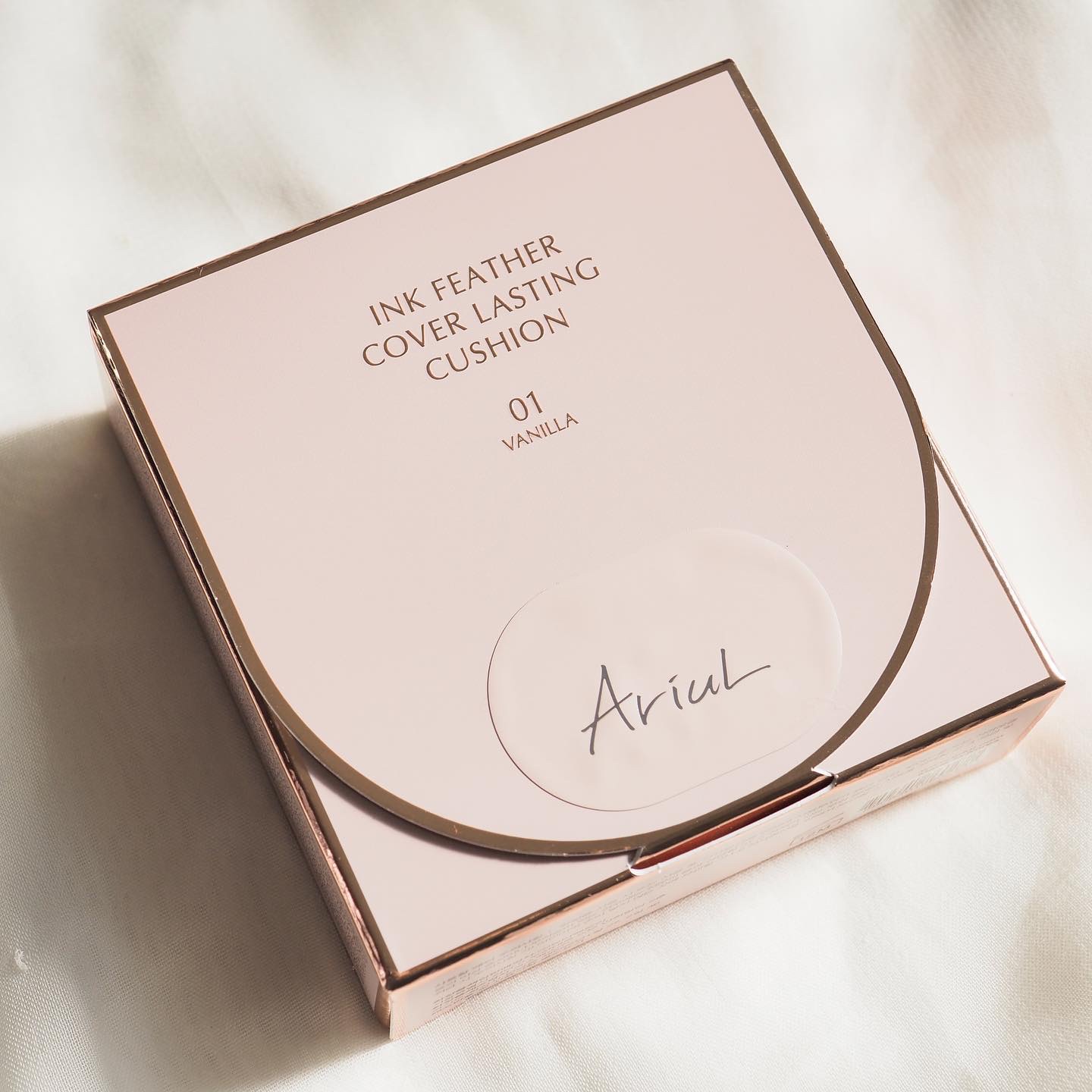 アリウル インクフェザーカバーラスティングクッション/Ariul/クッションファンデーションを使ったクチコミ（2枚目）