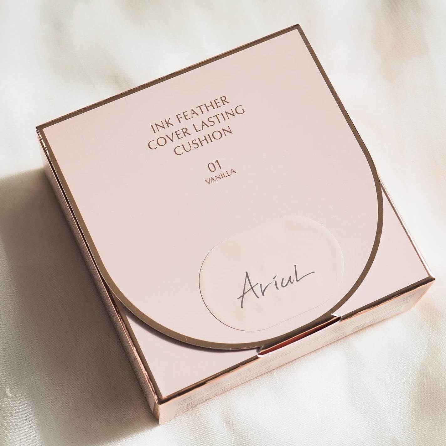 アリウル インクフェザーカバーラスティングクッション/Ariul/クッションファンデーションを使ったクチコミ(2枚目)