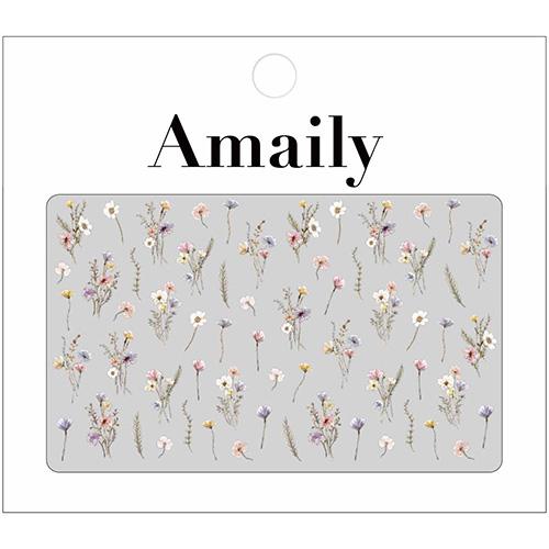 Amailyネイルシール No.1-44 フローラルブーケ