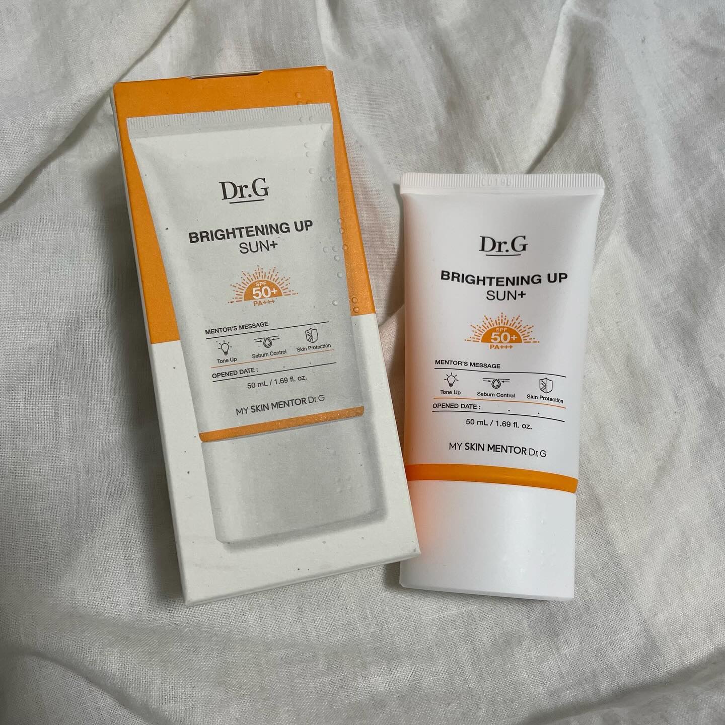 グリーンマイルドアップサンプラス/Dr.G/日焼け止めクリームを使ったクチコミ（3枚目）