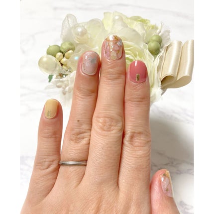 リアルジェルネイルシール/BEAUTY AVENUE/ネイルシールを使ったクチコミ(4枚目)