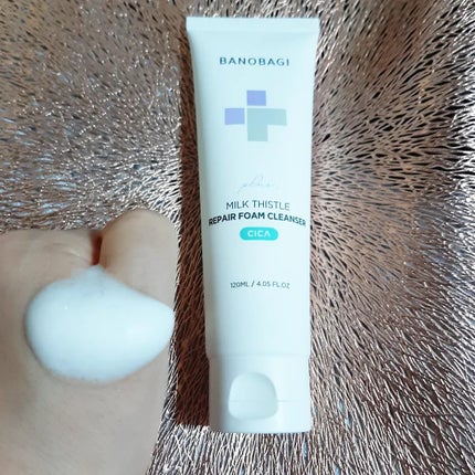 ミルクシスルリペアシカフォームクレンザー プラス/BANOBAGI/洗顔フォームを使ったクチコミ(1枚目)