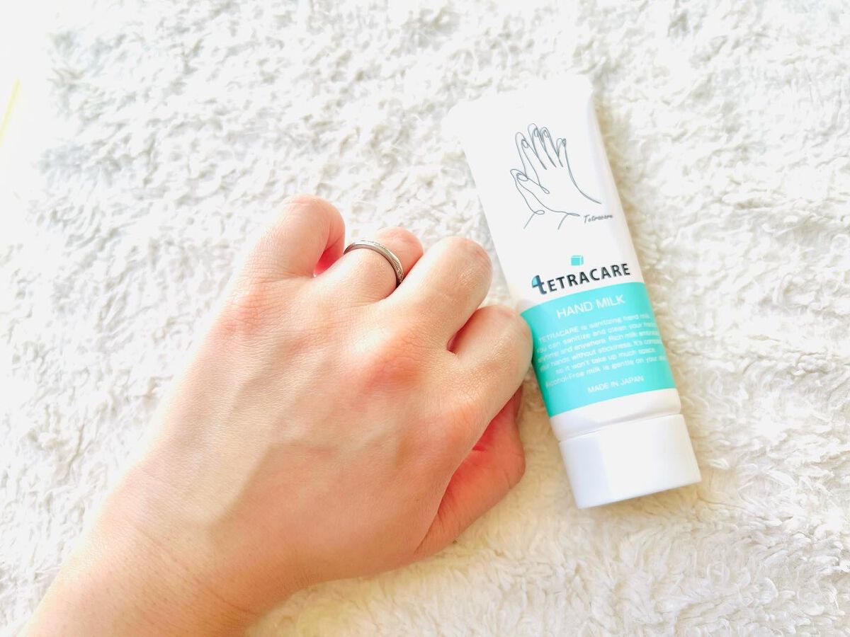 薬用ハンドミルク テトラケア/テトラケア/ハンドクリームを使ったクチコミ（3枚目）