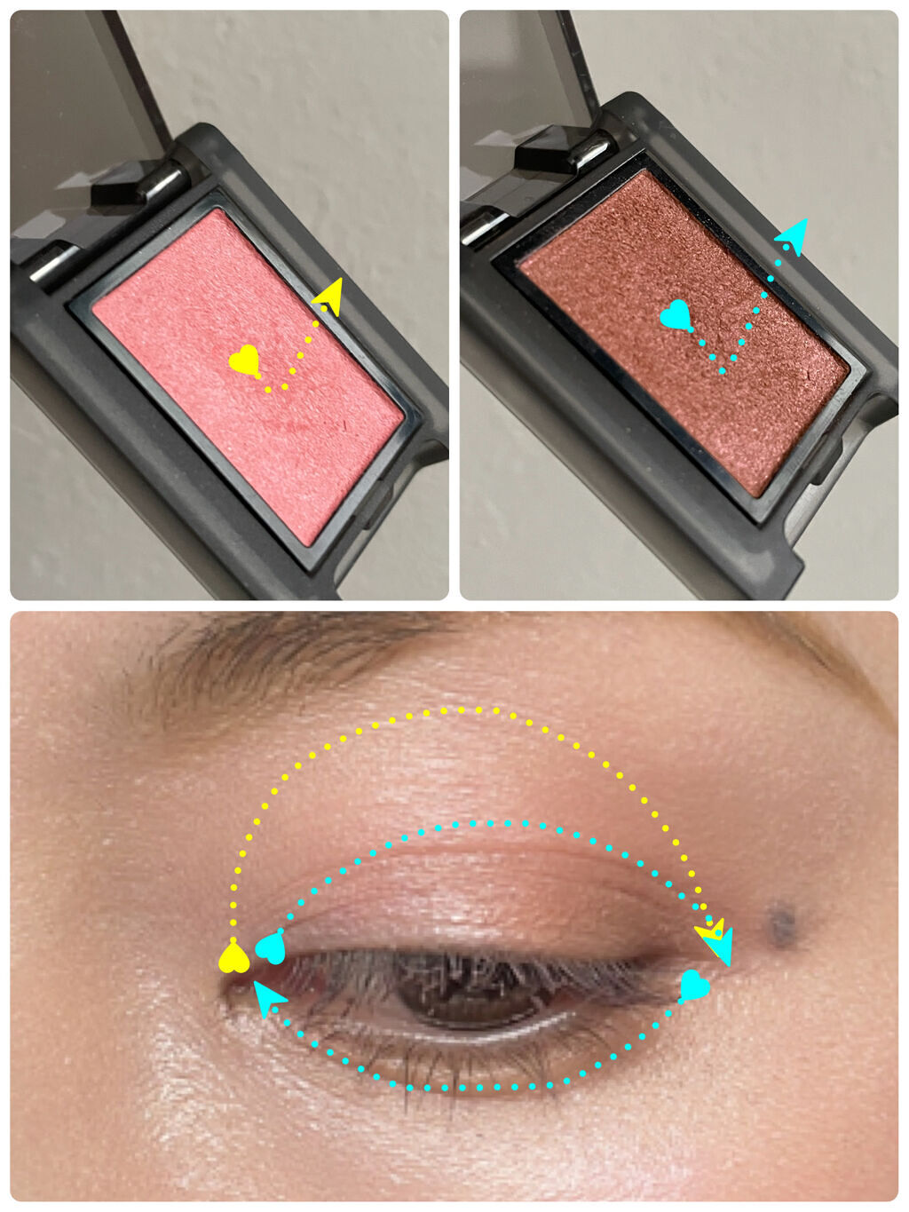 セルヴォーク ヴォランタリー アイズ/Celvoke/単色アイシャドウを使ったクチコミ（3枚目）