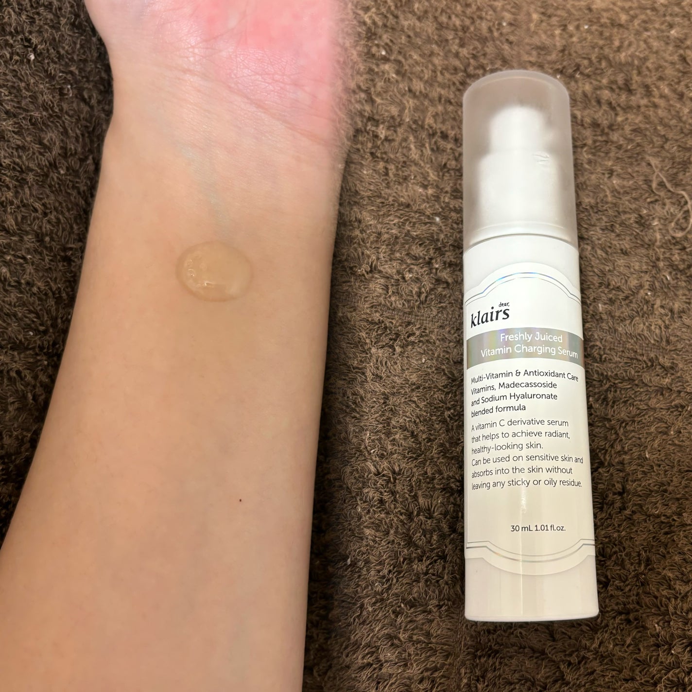 フレッシュリージュースドビタミンEマスク(90g)/Klairs/フェイスクリームを使ったクチコミ(3枚目)