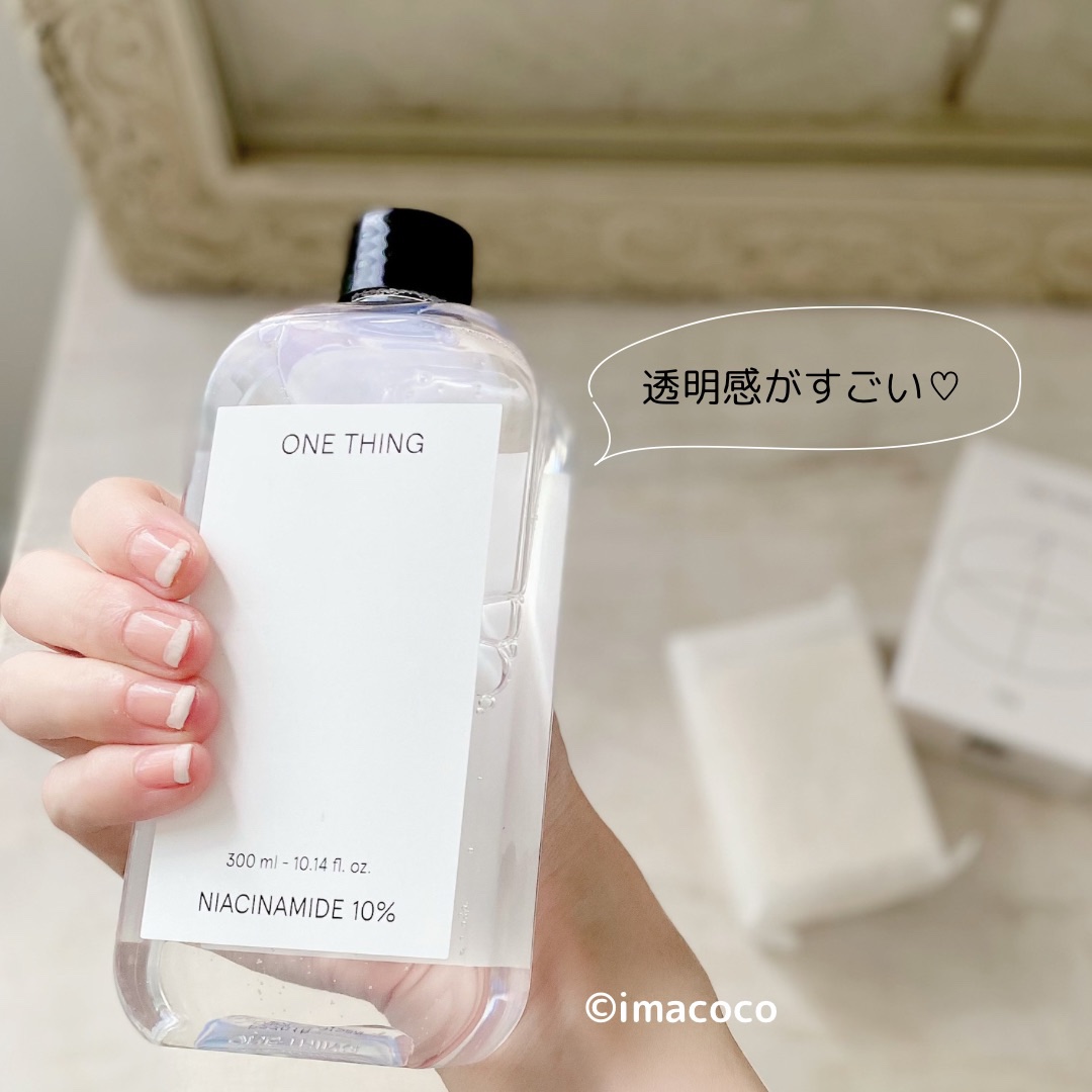 ナイアシンアミド化粧水/ONE THING/化粧水を使ったクチコミ（1枚目）