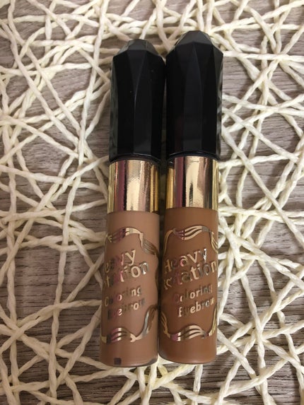 カラーリングアイブロウ/ヘビーローテーション/眉マスカラを使ったクチコミ(1枚目)