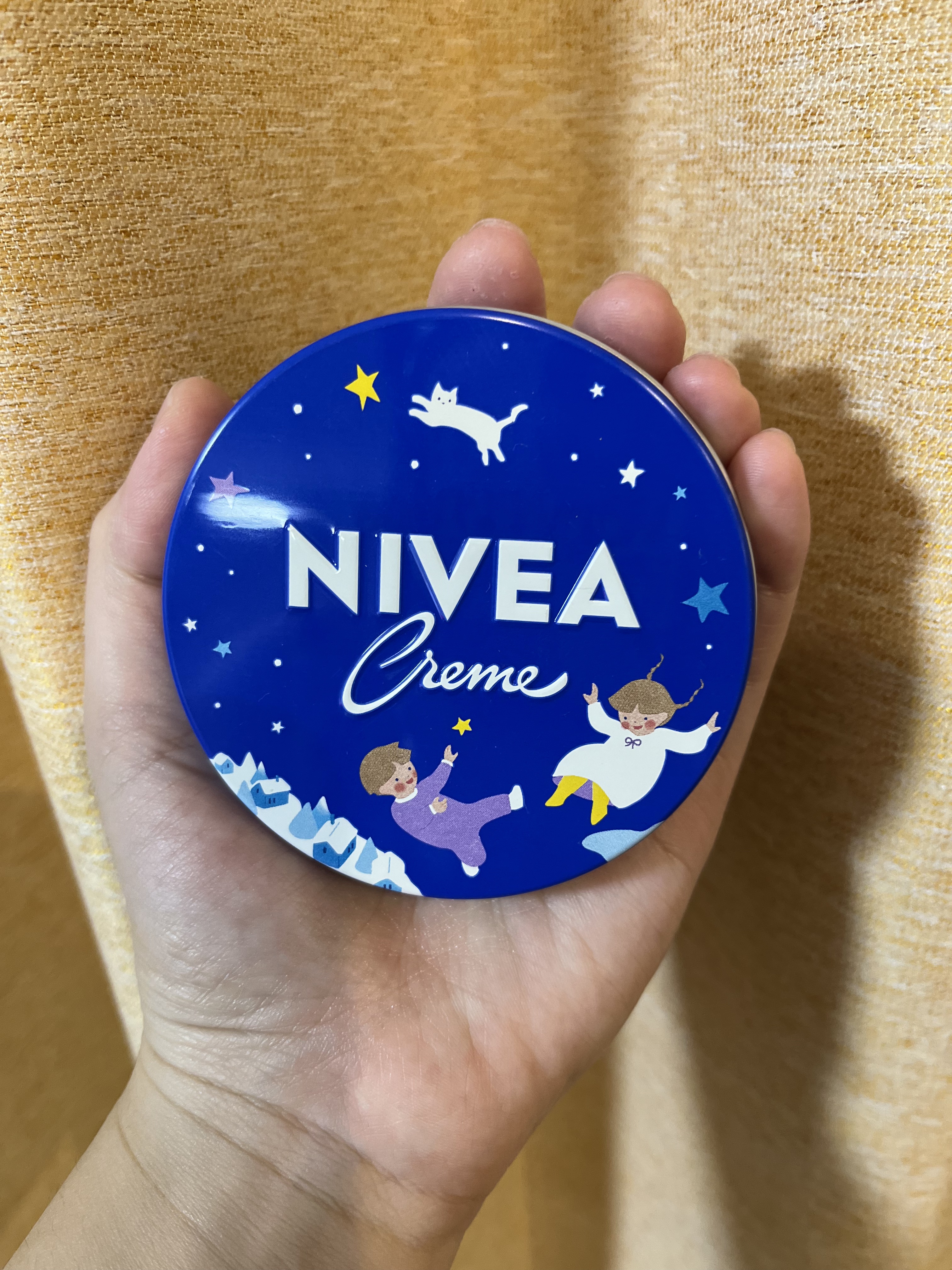 ニベアクリーム 限定デザイン 缶(生産終了）/ニベア/ボディクリームを使ったクチコミ（1枚目）