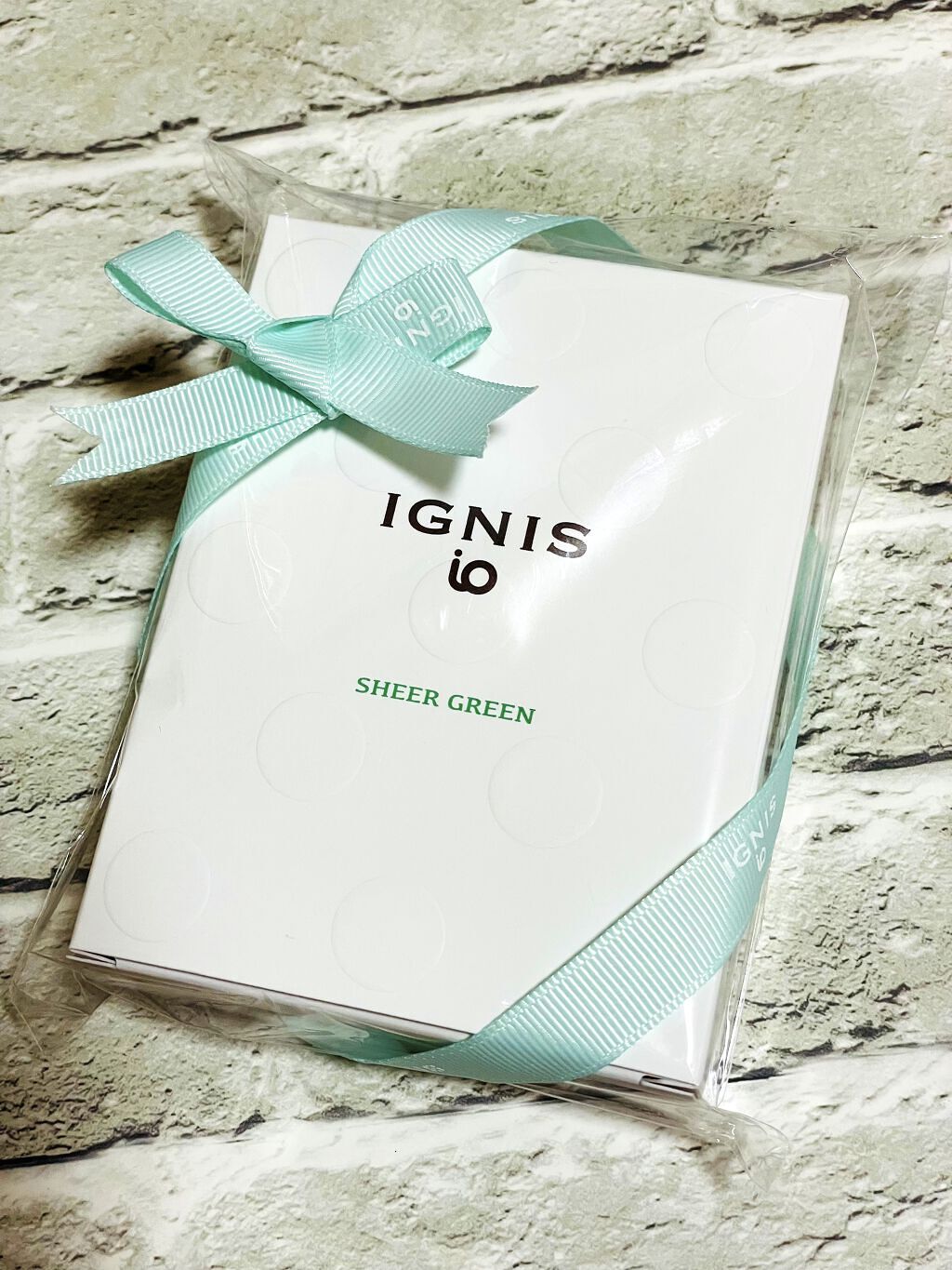 IGNIS イグニス イオ シアー グリーンのクチコミ「IGNIS io
シアグリーン(オーデコロン)



こちらは、
仲良しで大好きな ましゅちゃ.....」（2枚目）