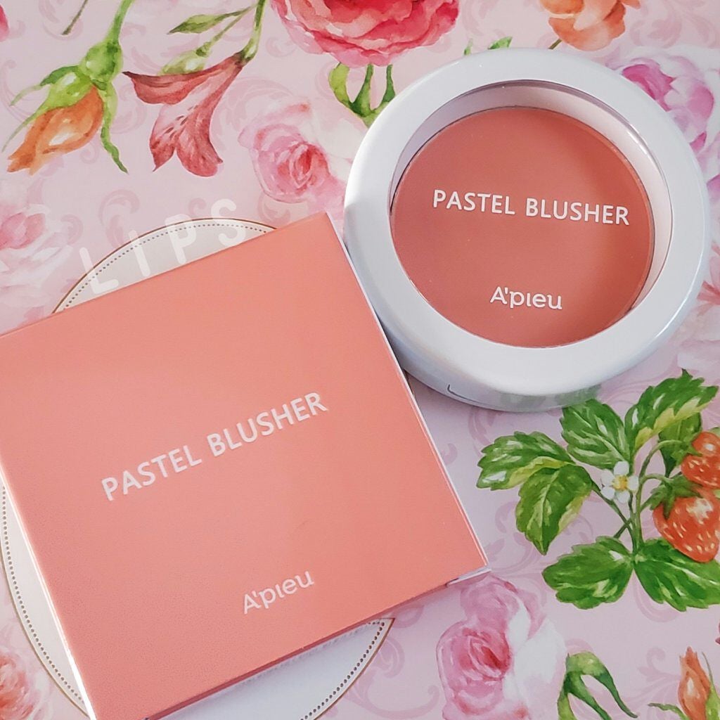 アピュー パステルブラッシャー/A’pieu/パウダーチークを使ったクチコミ(1枚目)