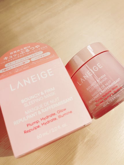 バウンシースリーピングマスク/LANEIGE/フェイスクリームを使ったクチコミ(5枚目)