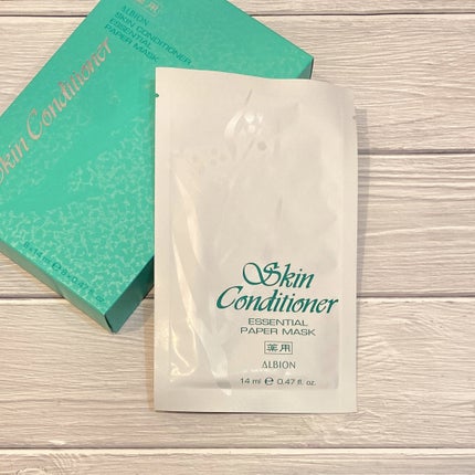 アルビオン 薬用スキンコンディショナー エッセンシャル ペーパーマスク E/ALBION/シートマスク・パックを使ったクチコミ(1枚目)
