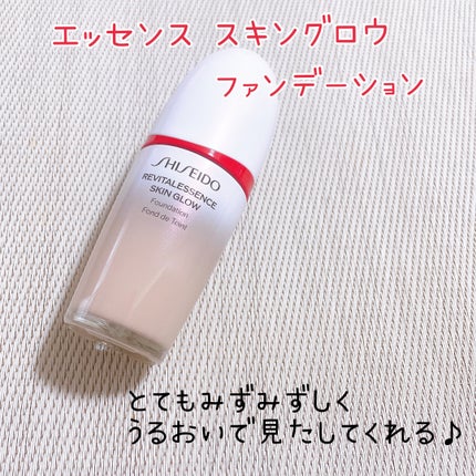 エッセンス スキングロウ ファンデーション/SHISEIDO/リキッドファンデーションを使ったクチコミ(3枚目)