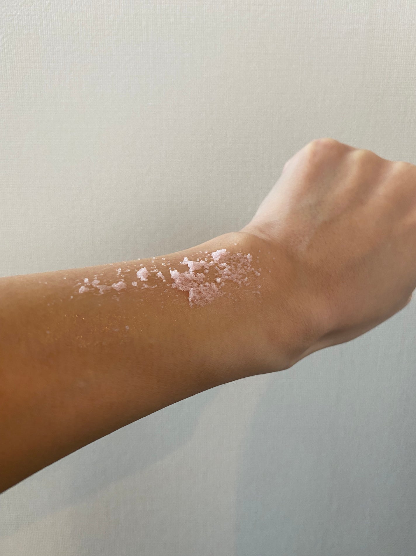 Q+Me スウィート ボム タラソ スクラブ/AGARISM/バスト・ヒップケアを使ったクチコミ(3枚目)