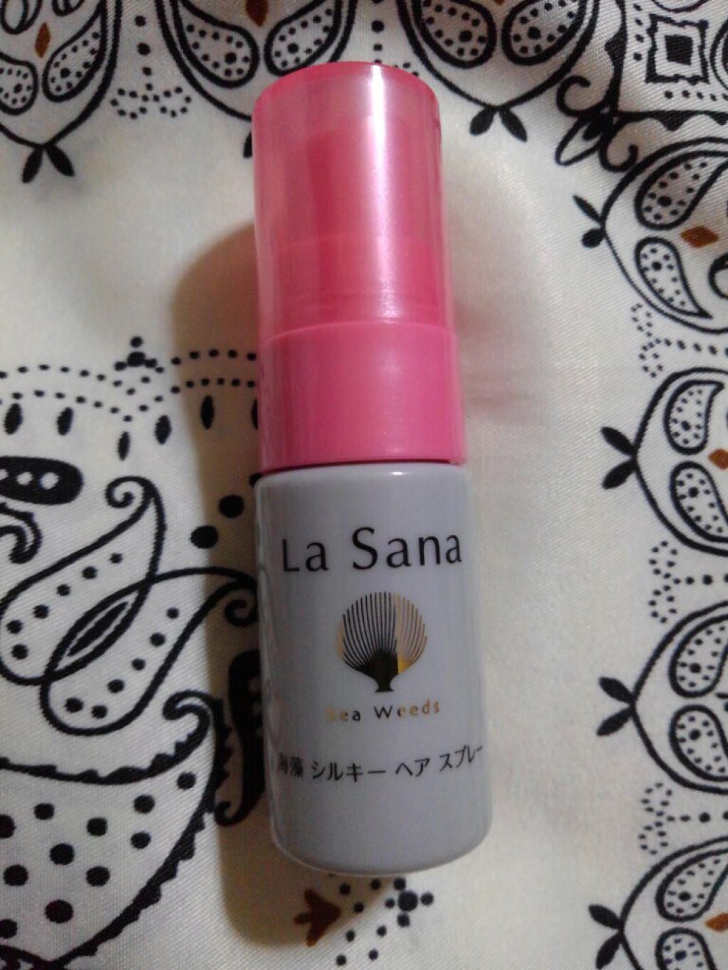 海藻 シルキー ヘア スプレー/ラサーナ/ヘアスプレーを使ったクチコミ(1枚目)