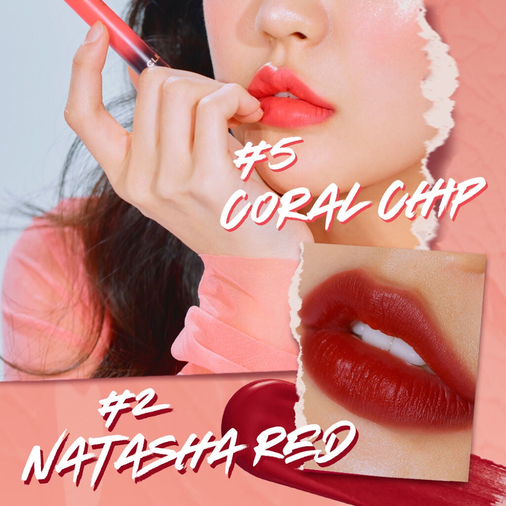 マッド マット ステイン ティント/CLIO/口紅を使ったクチコミ(2枚目)