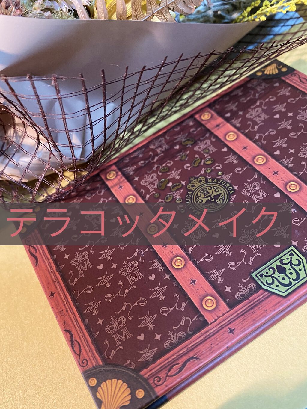 ナイストゥミーチュートランク テラコッタベージュ 暖流の底/MAJOLICA MAJORCA/アイシャドウパレットを使ったクチコミ（1枚目）