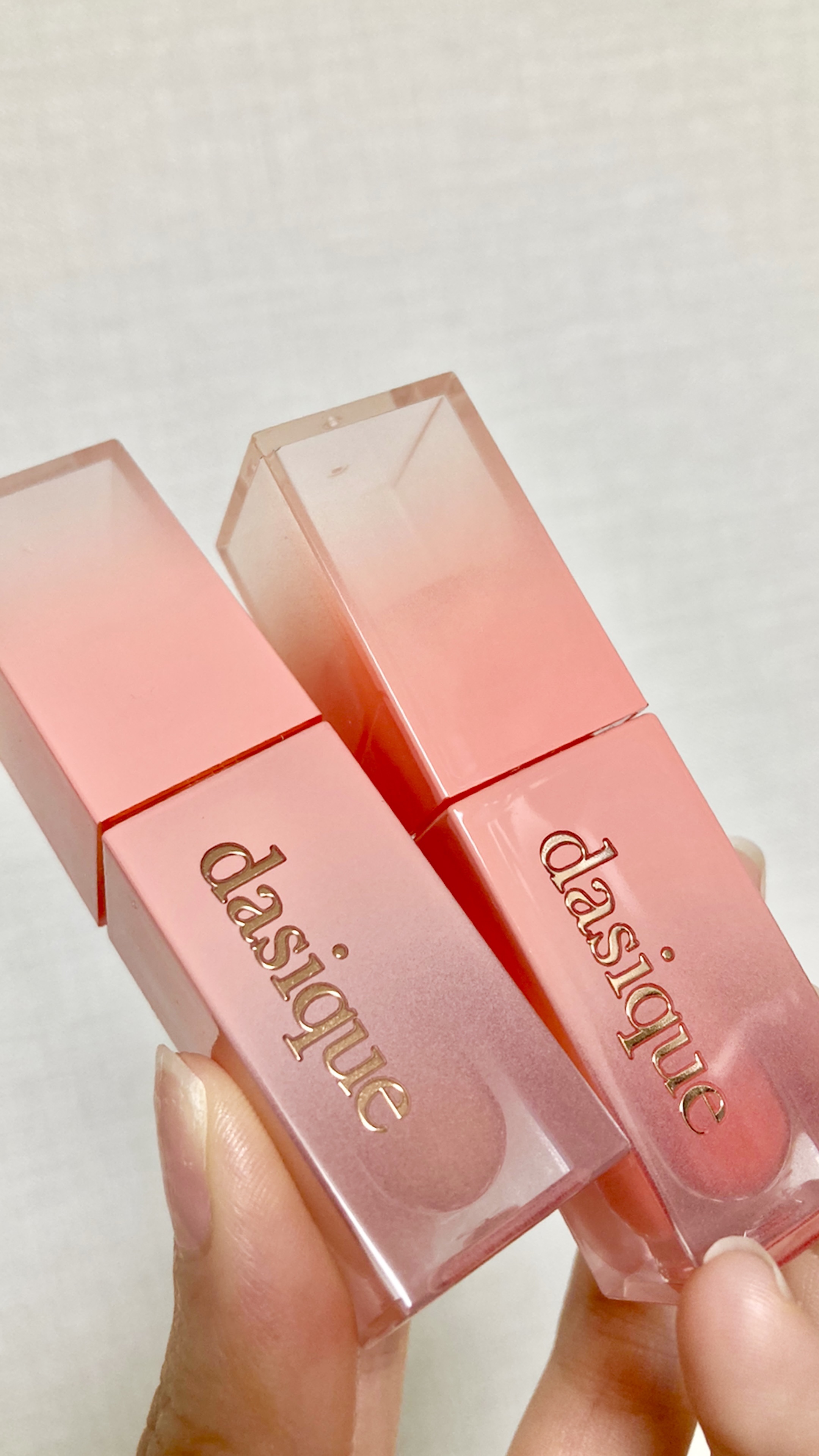 ジューシーデュイティント 02 メロンシャーベット/dasique/リップティントを使ったクチコミ（1枚目）