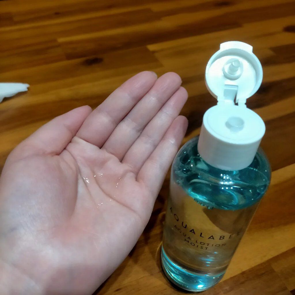 アクアローション (さっぱり・しっとり)/アクアレーベル/化粧水を使ったクチコミ（2枚目）