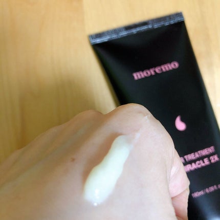 ヘアトリートメント ミラクル2X (シグネチャー)/moremo/洗い流すヘアトリートメントを使ったクチコミ(4枚目)