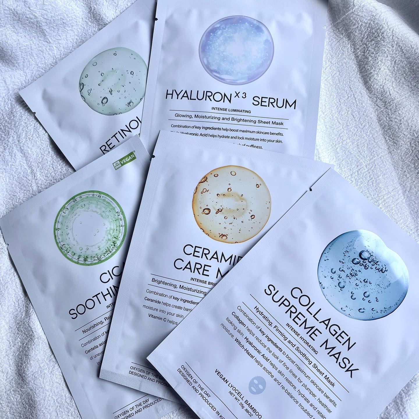 フェイスパック 選べる5種/OOTD Beauty/シートマスク・パックを使ったクチコミ（2枚目）