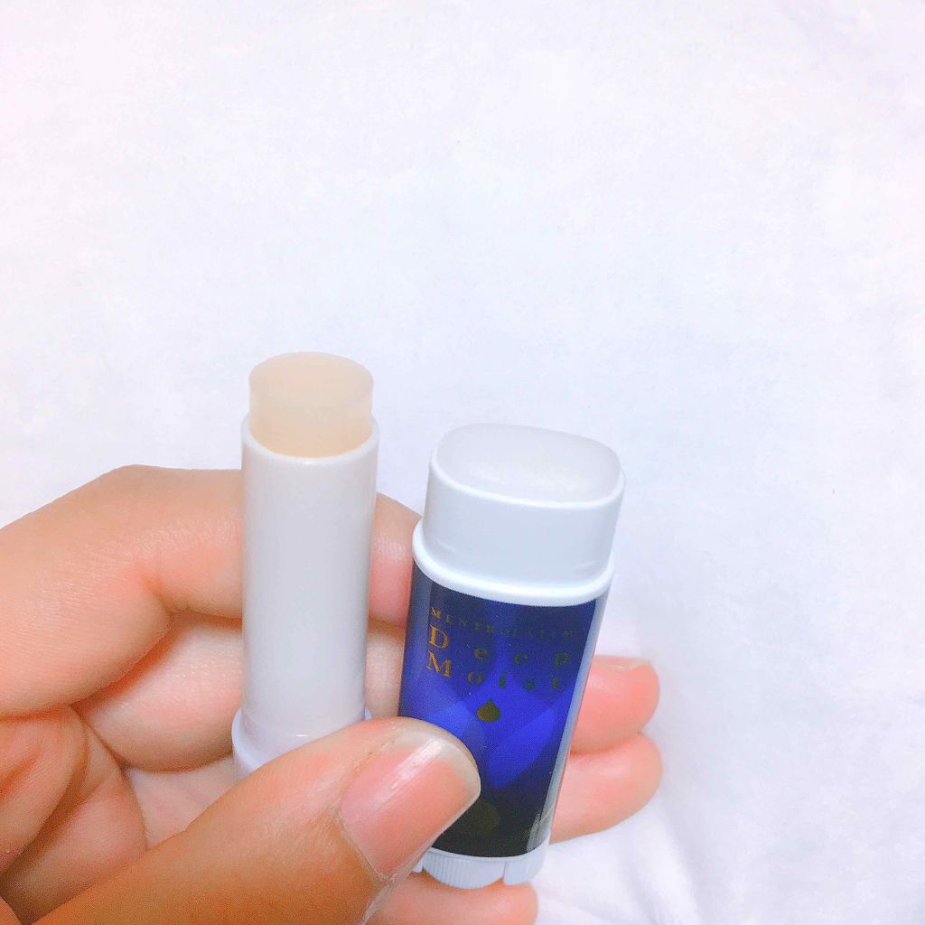 ディープモイスト 無香料/メンソレータム/リップクリームを使ったクチコミ(2枚目)