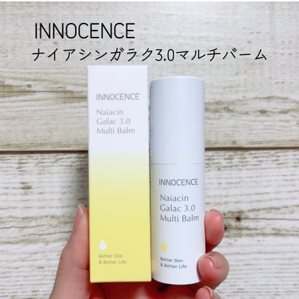 INNOCENCE ナイアシンガラク 3.0 マルチバームのクチコミ「進化系マルチバーム
─・・─・・─・・─・・─・・─・・─・・─・・─・・─
\美白とシワ.....」(2枚目)